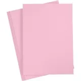 Bastelkarton, A3, Blatt 297x420 mm, 180 g, Hellpink, 20 Bl./ 1 Pck