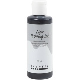 Linoldruckfarbe, Schwarz, 85 ml/ 1 Fl.