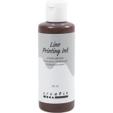 Linoldruckfarbe, Braun, 85 ml/ 1 Fl.
