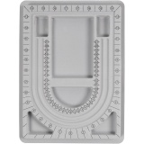 Perlenbrett, H 32,7 cm, L 24 cm, B 1,5 cm, 1 Stk