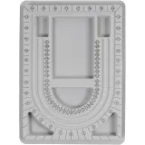 Perlenbrett, H 32,7 cm, L 24 cm, B 1,5 cm, 1 Stk
