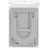 Perlenbrett, H 32,7 cm, L 24 cm, B 1,5 cm, 1 Stk