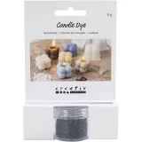 Kerzenfarbe, Hellblau, 5 g/ 1 Pck