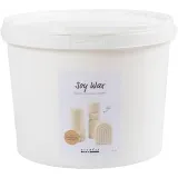 Sojawachs, Für freistehende Kerzen, Creme, 5 kg/ 1 Pck