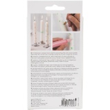 Kerzenstifte, Hellblau, Hellpink, Flieder, Gelb, 4x30 ml/ 1 Pck