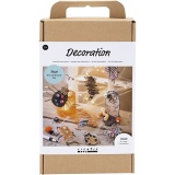 Kreativ Set Dekoration, Insekten, Würmer und Grabsteine, Sortierte Farben, 1 Pck