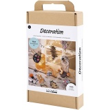 Kreativ Set Dekoration, Insekten, Würmer und Grabsteine, Sortierte Farben, 1 Pck