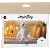 Mini Kreativ Set Modellieren, Mumie, Weiß, 1 Pck