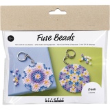 Mini Kreativ Set Bügelperlen, Anhänger/Beuteldekoration, Sortierte Farben, 1 Pck