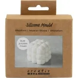Silikonform, Quadrat mit Seifenblasen, H 5 cm, D 6 cm, B 6 cm, 1 Stk/ 1 Pck