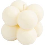 Silikonform, Quadrat mit Seifenblasen, H 4 cm, B 4 cm, D 4 cm, 1 Stk/ 1 Pck
