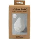 Silikonform, Gerippte Tropfenform, H 8 cm, D 7 cm, 1 Stk/ 1 Pck