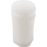 Silikonform, Gerippter Zylinder mit Bögen, H 12,5 cm, D 6 cm, 1 Stk/ 1 Pck