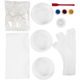 Kreativ Set Formgießen, Behälter, Blau, Rot, Hellgelb, 1 Pck