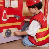 VIGA Großes Feuerwehrauto, H 109 cm, L 150 cm, B 101 cm, 1 Set