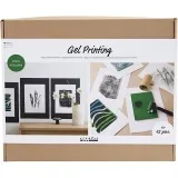 Gruppen-Kreativset Gel-Druck, Farbenfrohe Drucke, 1 Pck