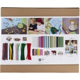 Kreativ Mix Bunte Weihnachten, Weihnachtsfiguren, Sortierte Farben, 1 Pck