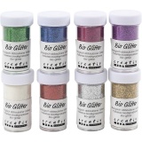 Bio Sparkles, Sortierte Farben, 8x27 ml/ 1 Pck
