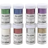 Bio Sparkles, Sortierte Farben, 8x27 ml/ 1 Pck