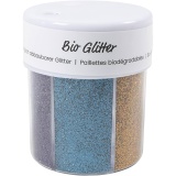 Bio Sparkles, Sortierte Farben, 6x28 ml/ 1 Dose