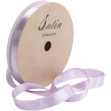 Satinband, B 10 mm, Helllila, 10 m/ 1 Rolle