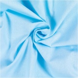 Stoff, B 145 cm, 140 g, Helltürkis, 2 m/ 1 Pck