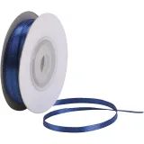 Satinband, B 3 mm, Königsblau, 30 m/ 1 Rolle