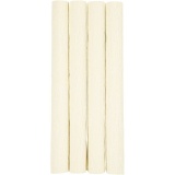 Krepppapier, Blatt 25x60 cm, Kreppanteil: 180%, 105 g, Creme, 4 Bl./ 1 Pck