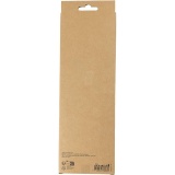 Krepppapier, Blatt 25x60 cm, Kreppanteil: 180%, 105 g, Rosa mattiert, 4 Bl./ 1 Pck