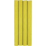 Krepppapier, Blatt 25x60 cm, Kreppanteil: 180%, 105 g, Hellgrün, 4 Bl./ 1 Pck
