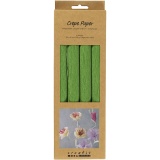Krepppapier, Blatt 25x60 cm, Kreppanteil: 180%, 105 g, Lindgrün, 4 Bl./ 1 Pck