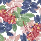 Servietten, Herbstbeeren, Größe 33x33 cm, 20 Stk/ 1 Pck