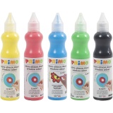 Fensterfarbe, Sortierte Farben, 5x75 ml/ 1 Pck