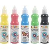 Fensterfarbe, Sortierte Farben, 5x75 ml/ 1 Pck