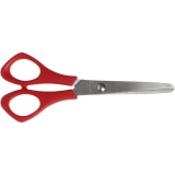 Schulschere, L 14 cm, Rund, für Linkshänder , 12 Stk/ 1 Pck