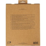 Silikonform, Quadratisch mit grafischem Design, H 2,4 cm, L 6,8 cm, B 6,8 cm, 4 Stk/ 1 Pck