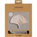 Silikonform, Gingko-Blatt, H 1,5 cm, L 18,5 cm, B 14,8 cm, 1 Stk