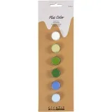 Hobbyfarbe Plus Color, Harmonie in Blau-Grün, 6x5 ml/ 1 Pck