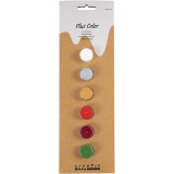 Hobbyfarbe Plus Color, Weihnachtsfarben, 6x5 ml/ 1 Pck