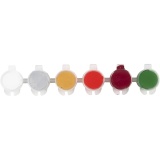 Hobbyfarbe Plus Color, Weihnachtsfarben, 6x5 ml/ 1 Pck