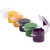 Hobbyfarbe Plus Color, Halloween Farben, 6x5 ml/ 1 Pck