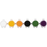 Hobbyfarbe Plus Color, Halloween Farben, 6x5 ml/ 1 Pck
