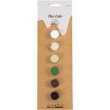 Hobbyfarbe Plus Color, Natur, 6x5 ml/ 1 Pck
