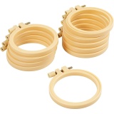 Stickrahmen, Rund, D 9,5 cm, 10 Stk/ 1 Pck