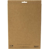 Bastelfilz, A4, Blatt 210x297 mm, Dicke 2 mm, Pastellfarben, 10 Stk/ 1 Pck