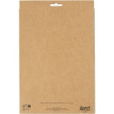 Bastelfilz, A4, Blatt 210x297 mm, Dicke 2 mm, Harmonie in Blau-Grün, 10 Stk/ 1 Pck