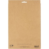 Bastelfilz, A4, Blatt 210x297 mm, Dicke 2 mm, Natur, 10 Stk/ 1 Pck