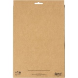 Bastelfilz, A4, Blatt 210x297 mm, Dicke 2 mm, Halloween Farben, 10 Stk/ 1 Pck