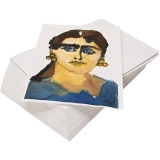 Aquarellpapier, A2, 180 g, Weiß, 100 Bl./ 1 Pck