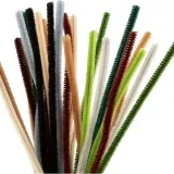 Pfeifenreiniger, L 30 cm, Dicke 6 mm, Natur, 25 Stk/ 1 Pck